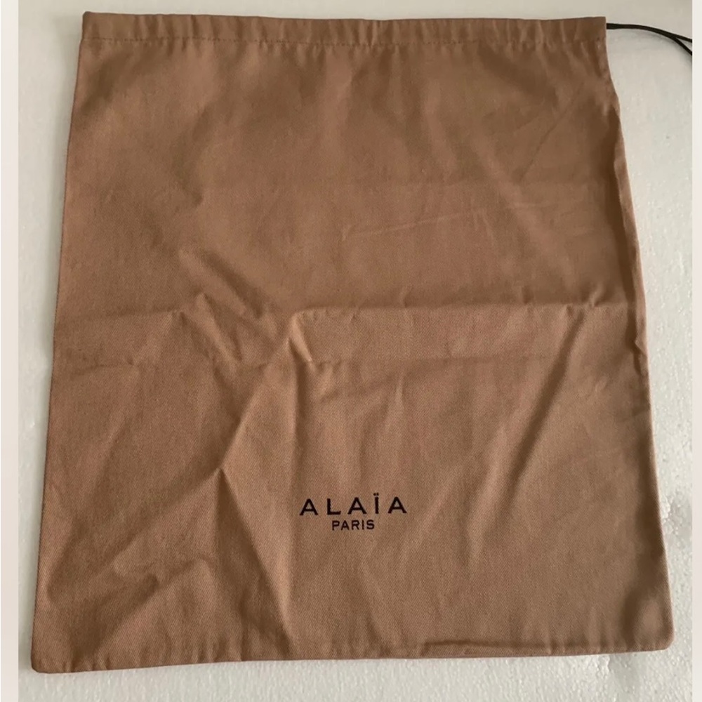 ALAIA DUSTBAG SLEEPER NEW SHOES OR HANDBAG BAG LOGO 13 X 15" - Picture 3 of 3